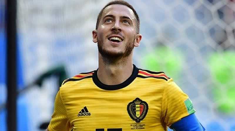 Eden Hazard of Belgium