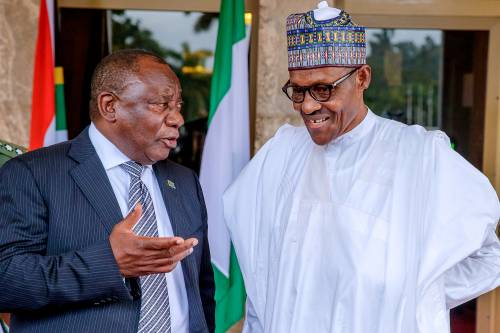 Buhari, Ramaphosa