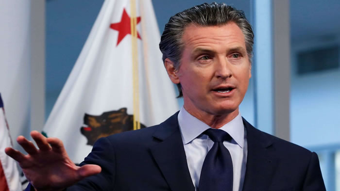 California Governor, Gavin Newsom