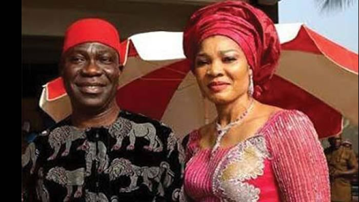 Senator Ekweremadu and wife