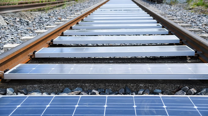 Solar Powered Railways