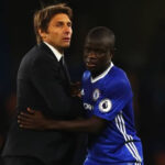 Antonio Conte and N'Golo Kante