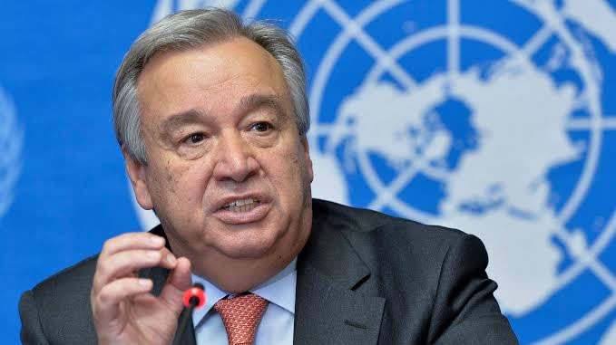 UN Secretary-General, Antonio Guterres (Source: Yenisafak)