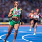 Nigerian female sprinter, Grace Nwokocha, at 2022 Commonwealth Games