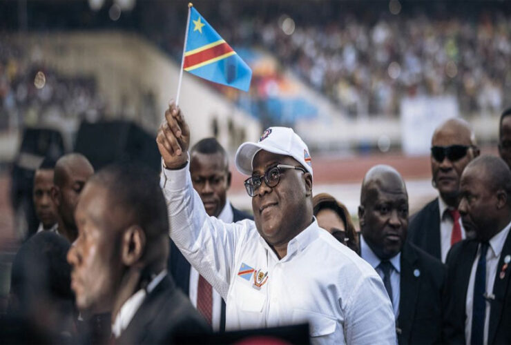 Congo's president Felix Tshisekedi