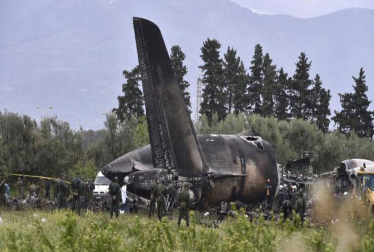 Russian plane crashes