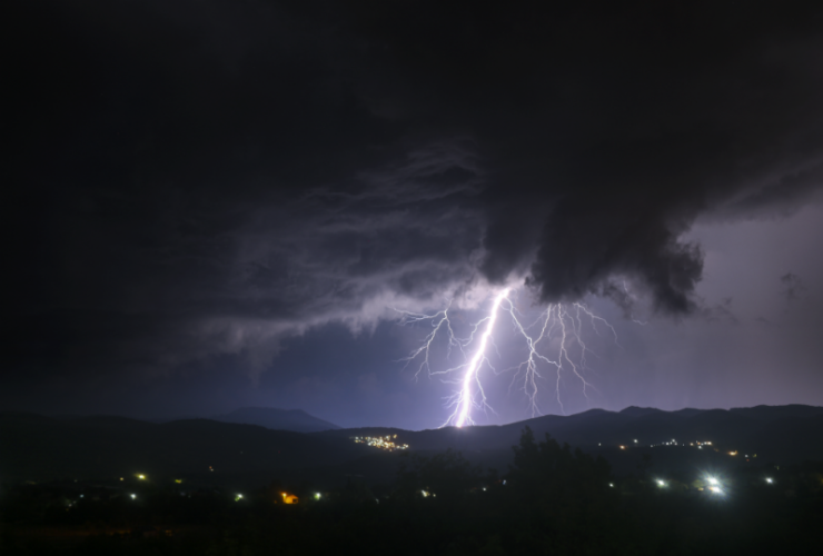 lightening strike