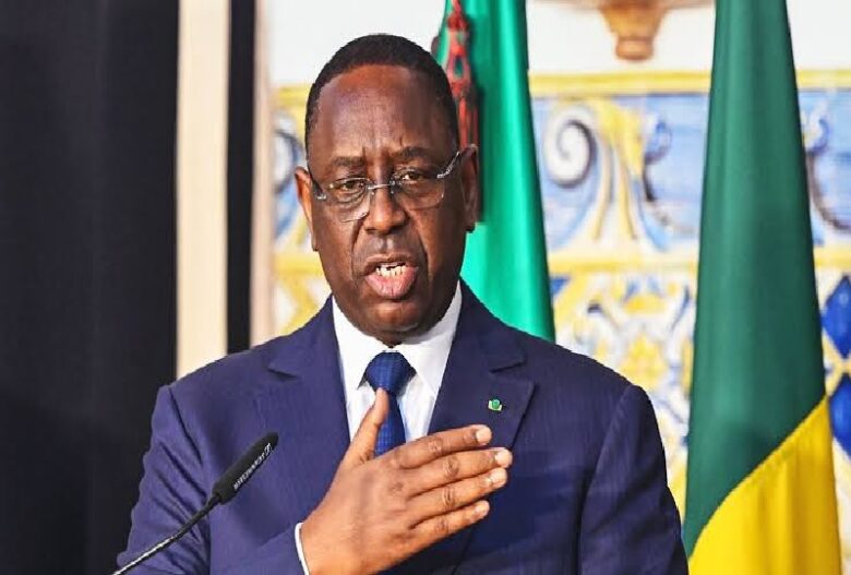 Senegal's President Macky Sall