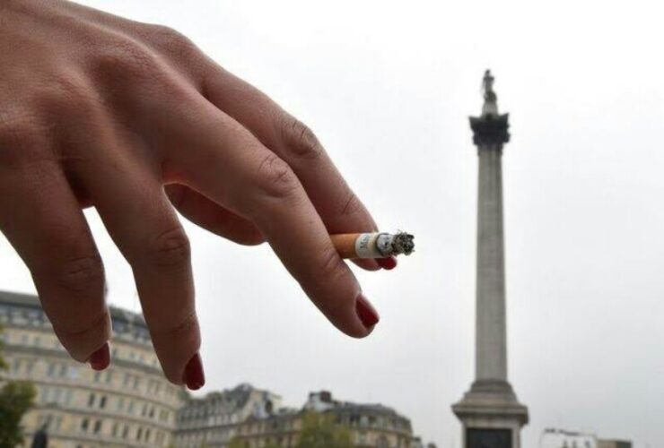 UK government smoking