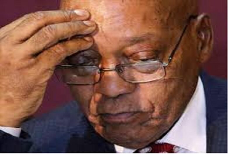 South Africa's former president Jacob Zuma