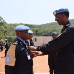 UN awards service medals to 320 Rwandan police peacekeepers in Central African Republic