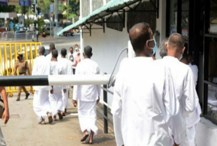 Sri Lankan president prisoners