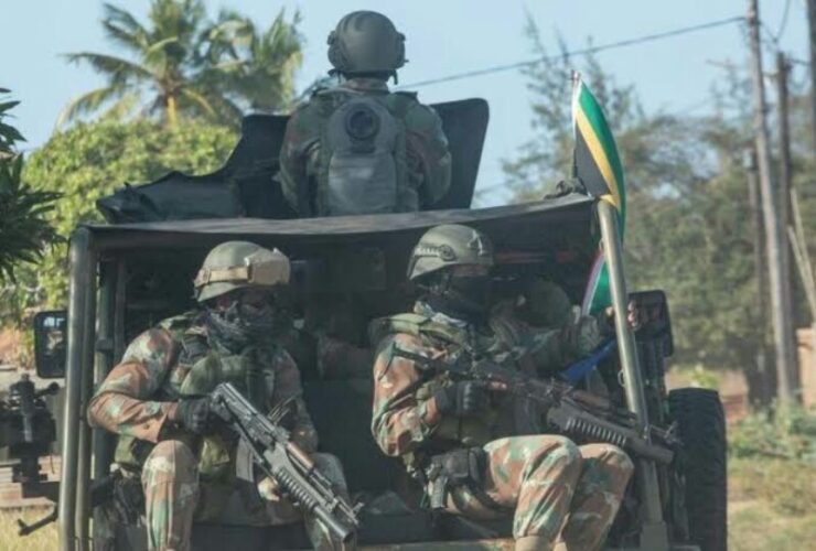 South Africa troop