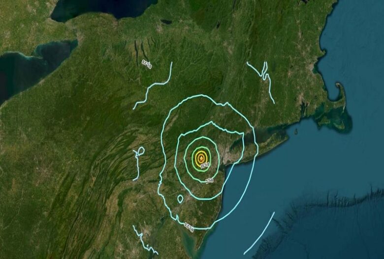 magnitude 4.8 Earthquake shakes US State of New Jersey