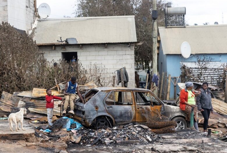 Gale-Force Winds, heavy rains, and Fires ravage South Africa