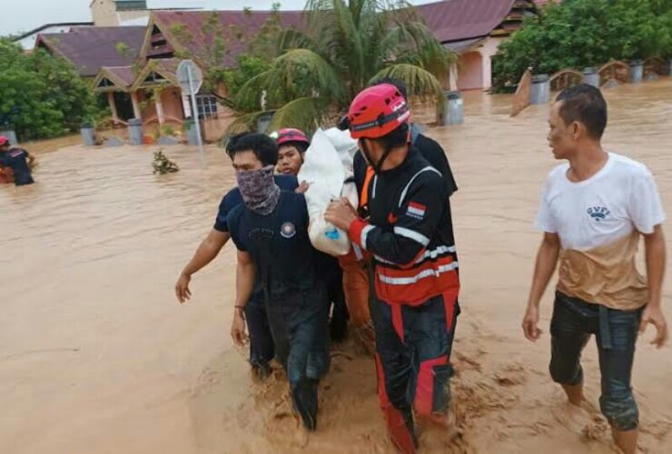 Flood landslide Indonesia