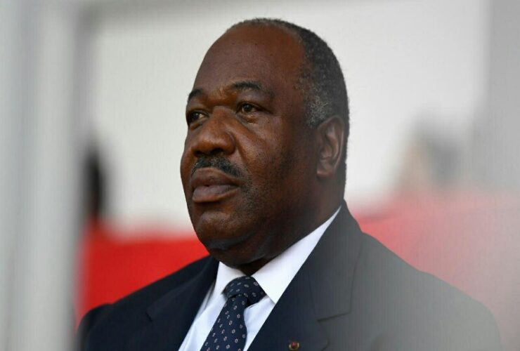 Former Gabonese President Ali Bongo