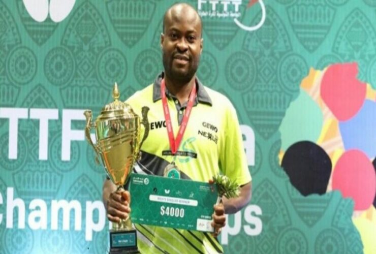 Aruna Quadri ITTF Africa Cup Title