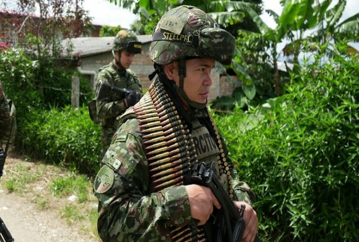 Columbian Guerrilla fighters