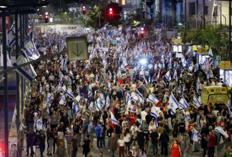 Israel protest election