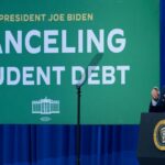 US President Joe Biden student loans