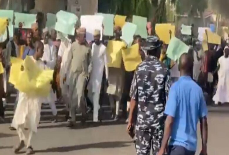 Protesters storm streets amid Emir tussle in Kano