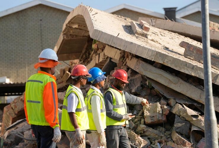 South Africa concludes rescue operations at collapsed building