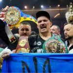 Ukrainian boxer Oleksandr Usyk defeats Tyson Fury