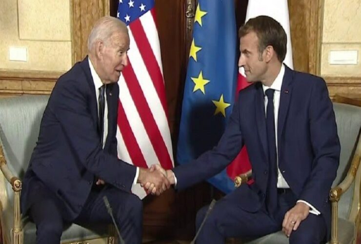 Biden Macron