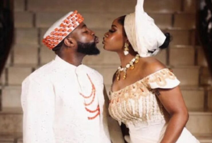 Lagos agog as Afrobeat star Davido weds his lover Chioma