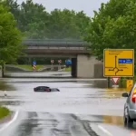 Flooding Germany