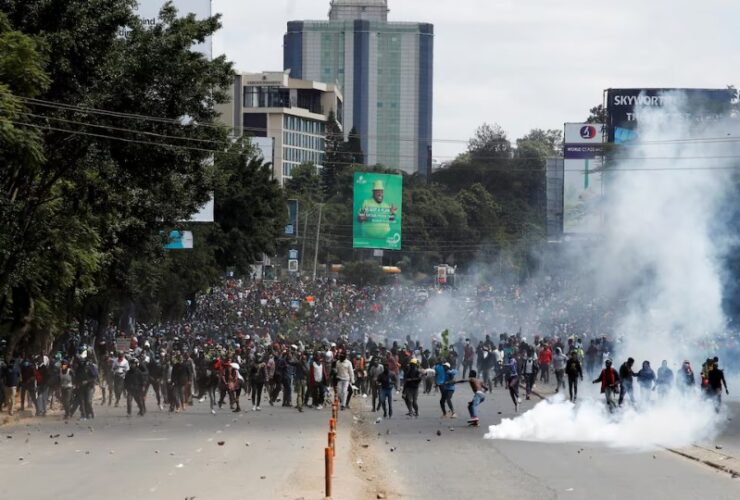 Protesters Kenya