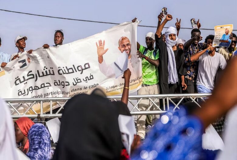 Mauritanians vote in election expected to re-elect Ghazouani who pledges investment boost