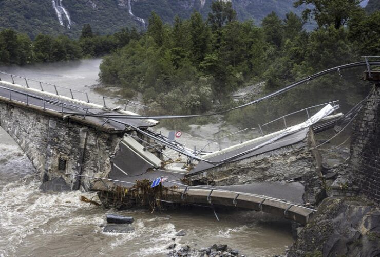 Severe storms torrential rains claim seven lives across France Switzerland Italy