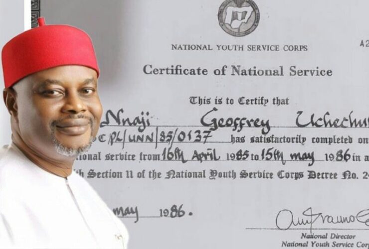 Nigerian minister certificate