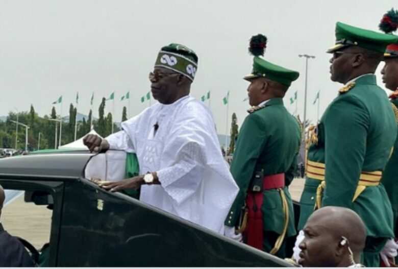 Tinubu parade Democracy Day