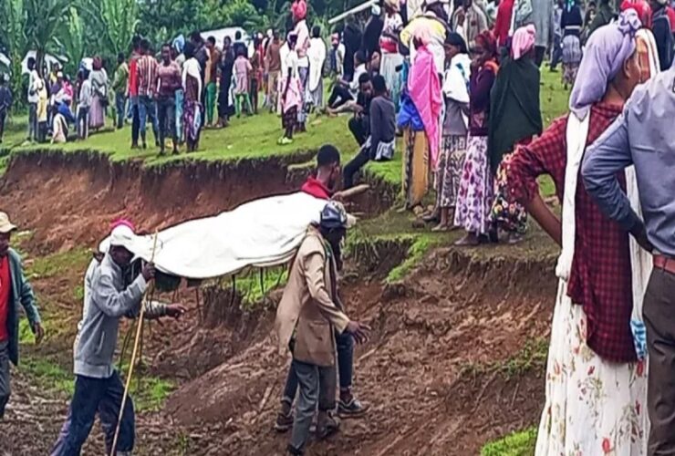 Search for people missing after Ethiopia mudslides continue as death toll rises to 257