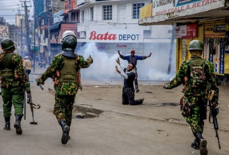 Kenyan families search for missing children following mass protest against government