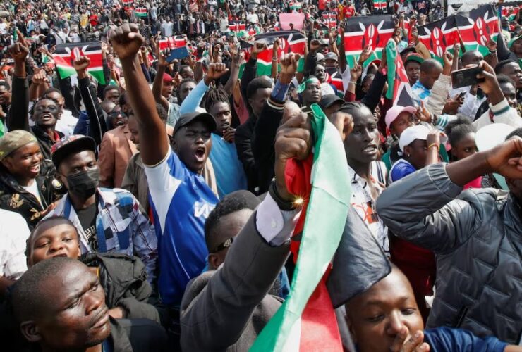 Kenyans protests