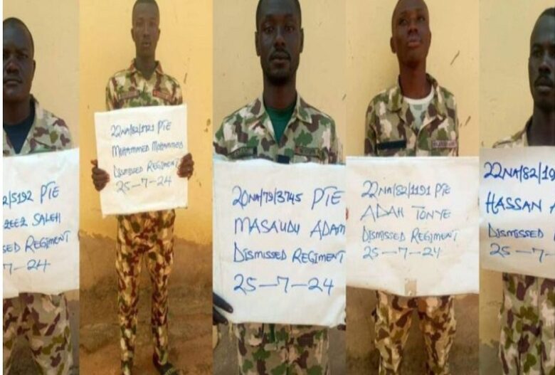 Six Nigerian soldiers dismissed for fleeing during Boko Haram attack over alleged lack of ammunition