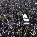 Thousands rally in Pakistan to condemn Israeli strikes in Gaza