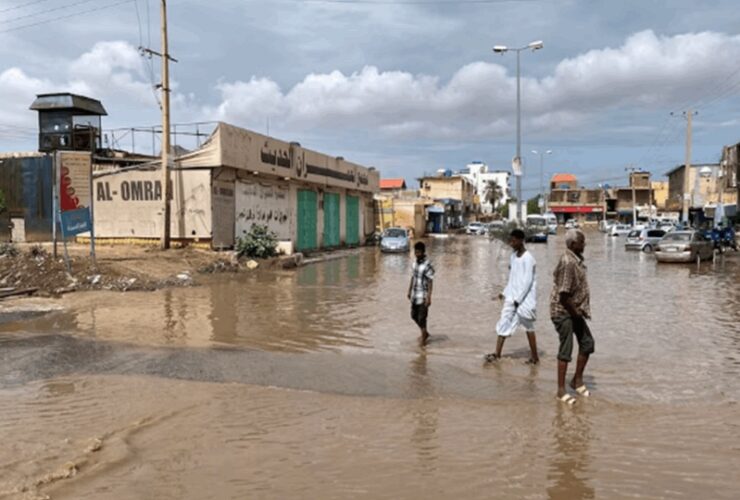 Heavy rains floods leave thousands stranded in war-torn Sudan