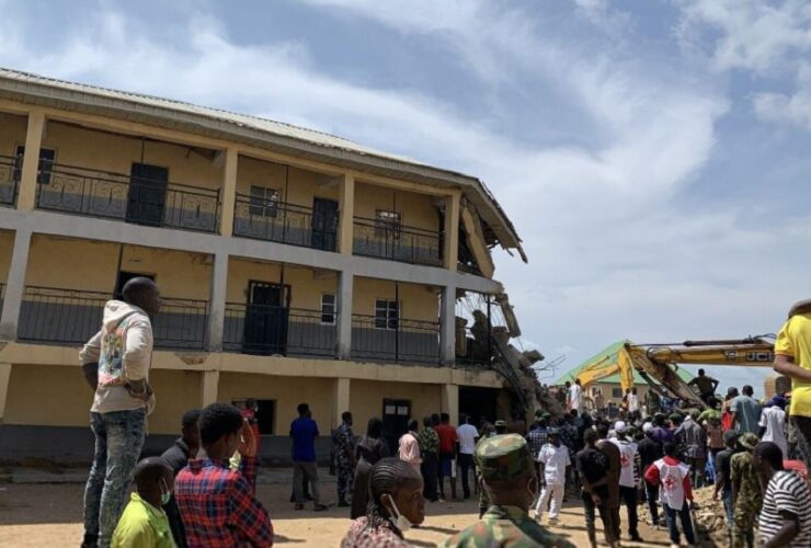 200 students trapped as school building collapses in Nigeria's Plateau