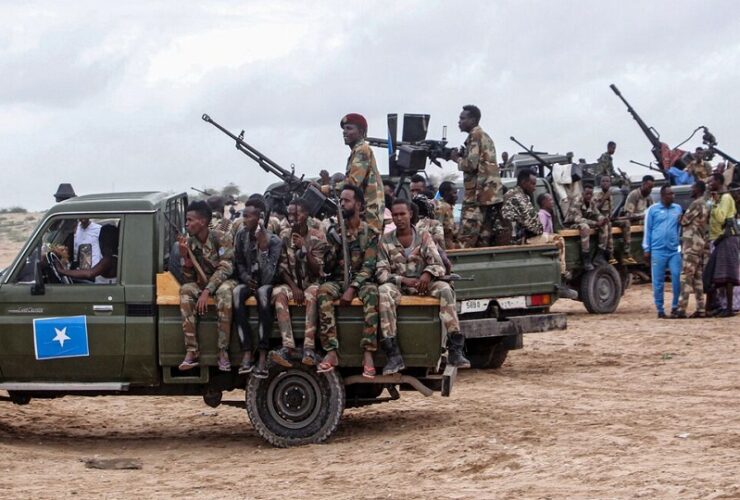 Militiamen ambush in central Somalia claims five lives seizes heavy weapons