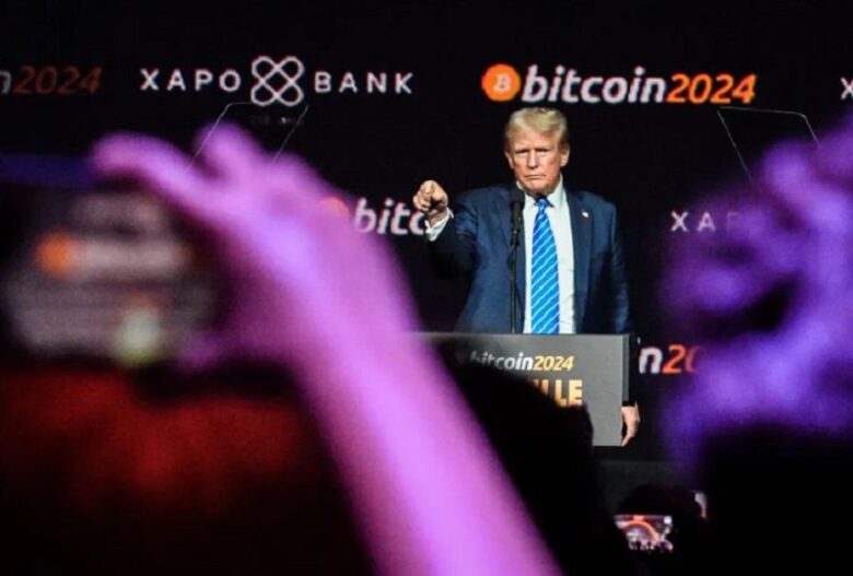 Trump woos crypto community says Bitcoin will be mined minted made in US if elected in November