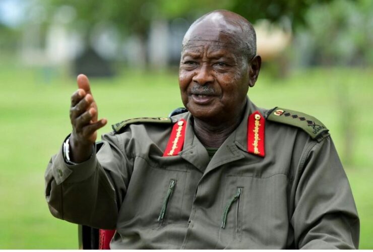 Ugandan president sends warning to anti-corruption protesters says 'you're playing with fire'