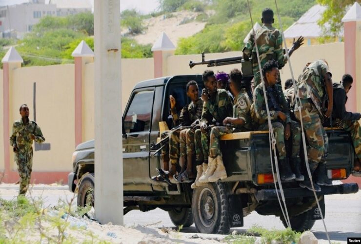 Dozens killed in fierce clashes as Al-Shabaab militants attack Army bases in Southern Somalia