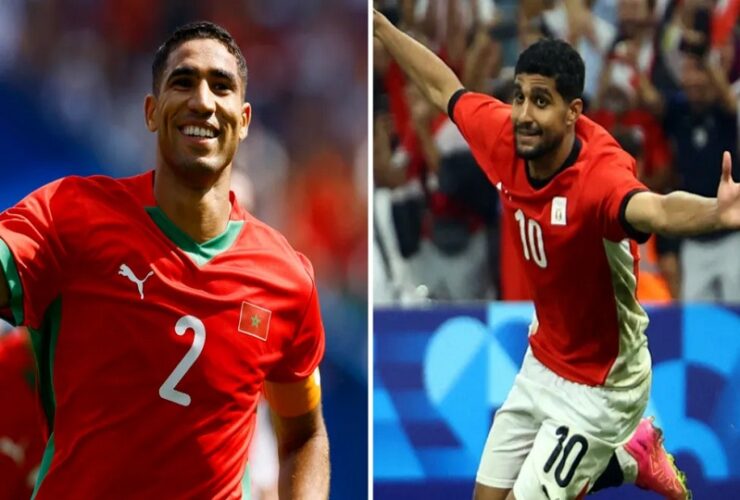 African Nations Guaranteed an Olympic Football Medalist as Egypt Morocco reach Semifinals