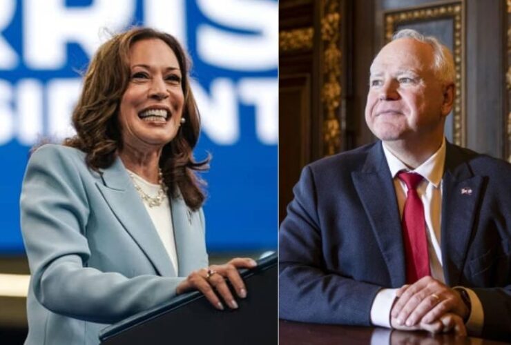 Kamala Harris Tim Walz