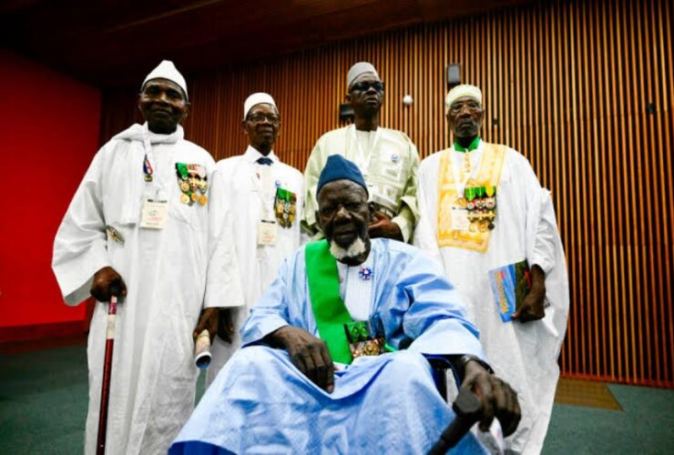 France honours African soldiers